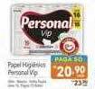 Supermercados Condor Papel higiênico personal vip oferta