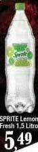 Supermercados Unidos Sprite lemon fresh oferta