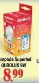 Supermercados Unidos Lámpada superled ourolux 9w oferta