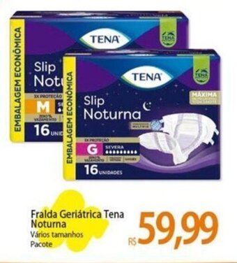 Atacadão Fralda Geríatrica Tena Noturna oferta
