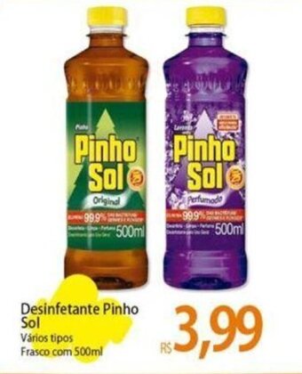 Atacadão Desinfetante Pinho Sol 500ml oferta