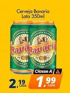 Delta Supermercados Cerveja Bavaria lata 350ml oferta