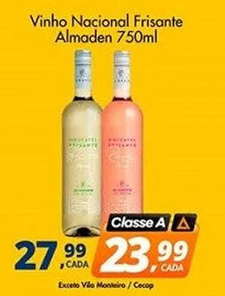 Delta Supermercados Vinho Nacional Frisante Almaden 750ml oferta