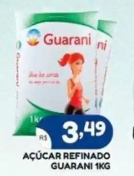 Bramil Supermercados Açúcar Refinado Guarani 1kg oferta