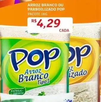 Assaí Atacadista Arroz Branco ou Parbolizado Pop 1kg oferta
