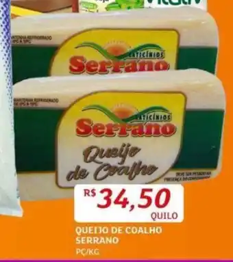 Assaí Atacadista Queijo de Coalho Serrano 1kg oferta