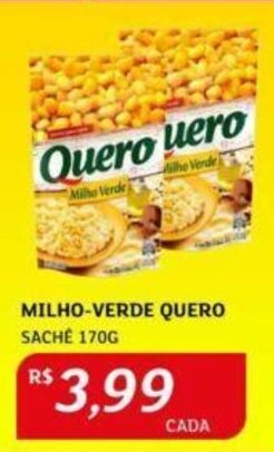 Assaí Atacadista Milho Verde Quero 170g oferta