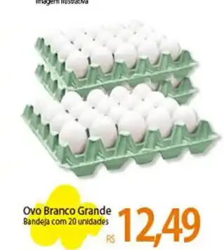 Atacadão Ovo Branco Grande 20 unidades oferta