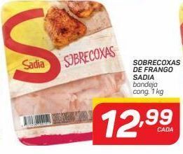 Sobrecoxa de frango sadia 1kg
