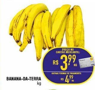 Mercantil Rodrigues Banana da terra kg oferta
