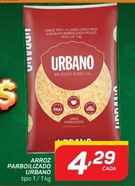 GBarbosa Arroz parbolizado urbano tipo 1 1kg oferta
