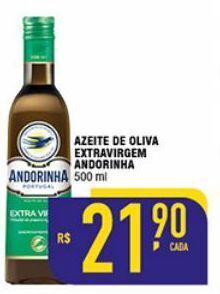 Mercantil Rodrigues Azeite de oliva extravirgem andorinha 500ml oferta