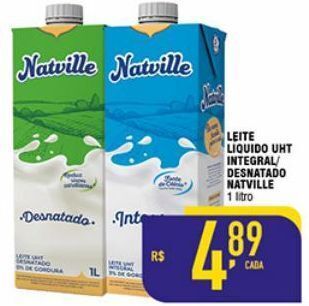 Mercantil Rodrigues Leite líquido natville 1l oferta
