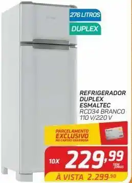 Refrigerador duplex 276l