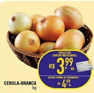 Mercantil Rodrigues Cebola-branca kg oferta