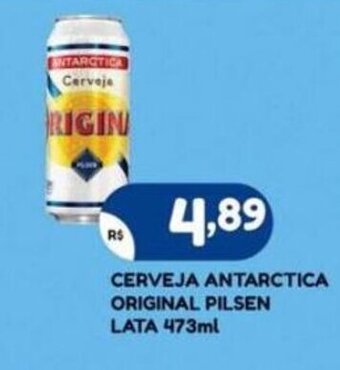 Bramil Supermercados Cerveja Antarctica Original Pilsen lata 473ml oferta