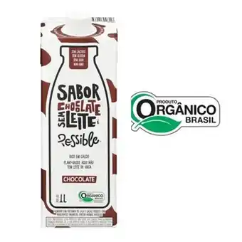 GoodBom Bebida de castanha de caju e cacau sabor chocolate sem leite (sem lactose, sem glúten) orgânico possible 1l oferta