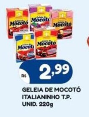 Geleia de Mocotó Italianinho Tp unid. 220g