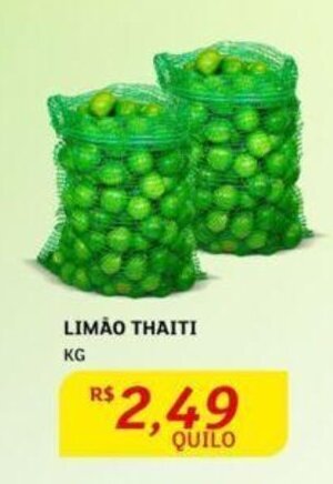 Assaí Atacadista Limão Tahiti 1kg oferta