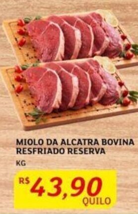 Assaí Atacadista Miolo da Alcatra Bovina Resf. Reserva 1kg oferta