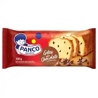 Bolo panco gotas de chocolate embalagem 300g