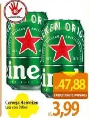 Cerveja Heineken 350ml