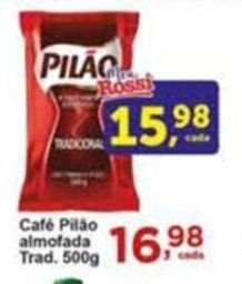 Rossi Supermercado Café Pilão Almofada Trad. 500g oferta