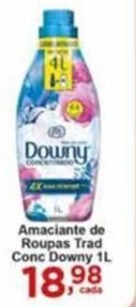 Rossi Supermercado Amaciante de roupas Trad. Conc. Downy 1L oferta