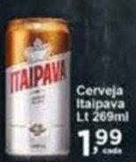 Rossi Supermercado Cerveja Itaipava Lt 269ml oferta