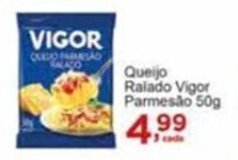 Rossi Supermercado Queijo Ralado Vigor Parmesão 50g oferta