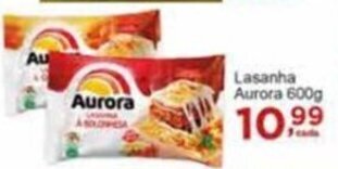 Rossi Supermercado Lasanha Aurora 600g oferta