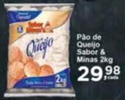 Rossi Supermercado Pão de Queijo Sabor & Minas 2kg oferta