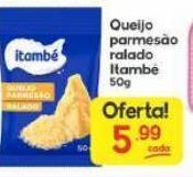 Supermercados Princesa Queijo parmesâo ralado itambé 50g oferta