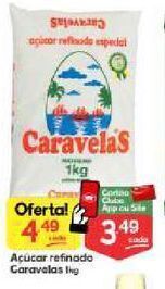 Supermercados Princesa Açúcar refinado caravelas 1kg oferta