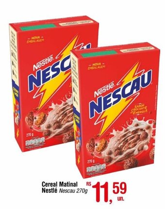 Fort Atacadista Cereal Matinal Nestlé Nescau 270g oferta