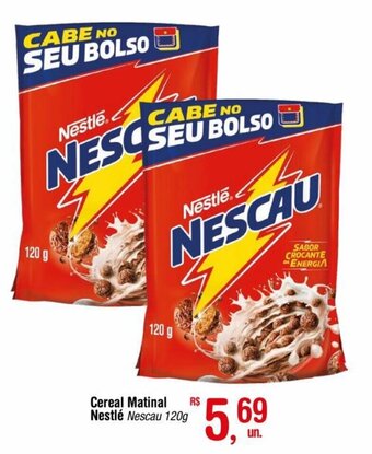 Fort Atacadista Cereal Matinal Nestlé Nescau 120g oferta