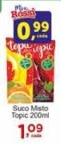 Rossi Supermercado Suco Misto Topic 200ml oferta