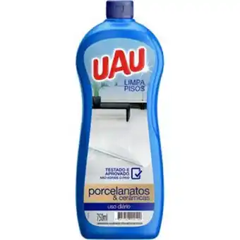 Limpa piso uau cerâmicas 750ml