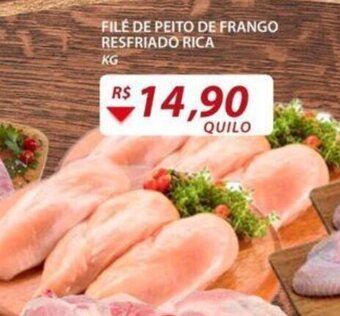 Filé de Peito de Frango Resf. Rica 1kg