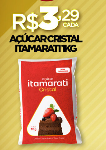 DB Supermercados Açúcar Cristal Itamarati 1kg oferta