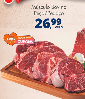 Delta Supermercados Músculo Bovino Peça/pedaço oferta