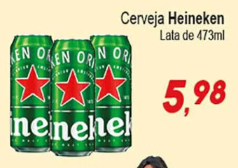 Cerveja Heineken Lata de 473ml