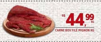 DB Supermercados Carne bovina filé mignon kg oferta