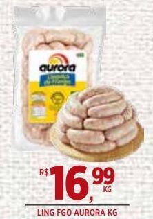 DB Supermercados Linguiça de frango aurora kg oferta