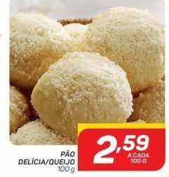 GBarbosa Pão delícia/queijo 100g oferta