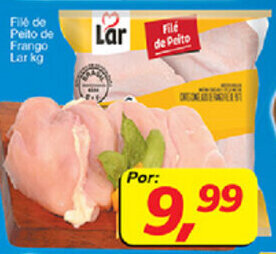Supermercados Guanabara File de Peito de Frango Lar 1kg oferta