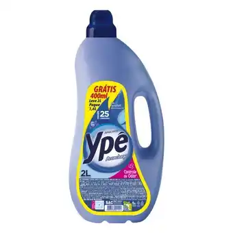 Supper Rissul Amaciante ypê aconchego 2l leve 2l, pague 1,6l oferta