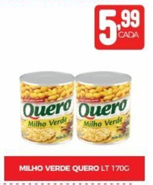 Fort Atacadista Milho Verde Quero lt 170g oferta