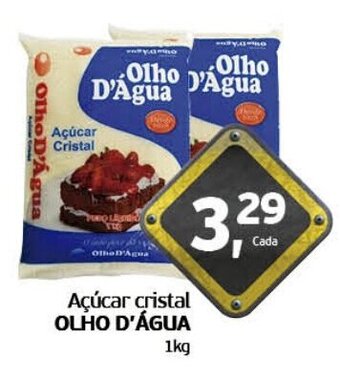 Açúcar cristal Olho D'Água 1kg