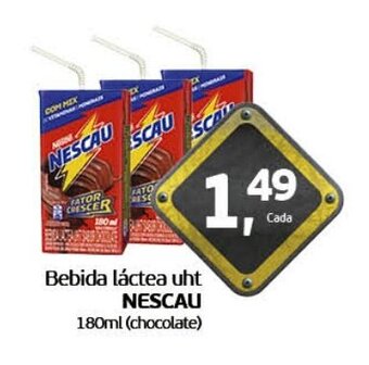 Cometa Supermercados Bebida láctea uht NESCAU 180ml (chocolate)` oferta